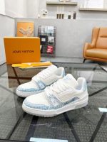 Louis Vuitton Sneakers – Luxury Designer Shoes, Premium Leather, Iconic LV Logo, Chunky Sole, Fashion Statement - 图片 2