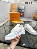 Louis Vuitton Sneakers – Luxury Designer Shoes, Premium Leather, Iconic LV Logo, Chunky Sole, Fashion Statement - 图片 9