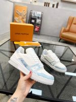 Louis Vuitton Sneakers – Luxury Designer Shoes, Premium Leather, Iconic LV Logo, Chunky Sole, Fashion Statement - 图片 8