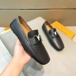 Louis Vuitton Men's Leather Shoes – Luxury Dress Oxfords & Loafers, Iconic LV Detailing, Handcrafted Elegance - 图片 7