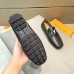 Louis Vuitton Men's Leather Shoes – Luxury Dress Oxfords & Loafers, Iconic LV Detailing, Handcrafted Elegance - 图片 3