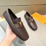 Louis Vuitton Men's Leather Shoes – Luxury Dress Oxfords & Loafers, Iconic LV Detailing, Handcrafted Elegance - 图片 8