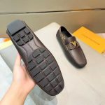 Louis Vuitton Men's Leather Shoes – Luxury Dress Oxfords & Loafers, Iconic LV Detailing, Handcrafted Elegance - 图片 4