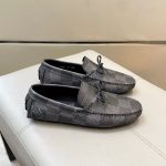 Louis Vuitton Men's Leather Shoes – Luxury Dress Oxfords & Loafers, Iconic LV Detailing, Handcrafted Elegance - 图片 9
