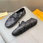 Louis Vuitton Men's Leather Shoes – Luxury Dress Oxfords & Loafers, Iconic LV Detailing, Handcrafted Elegance - 图片 8
