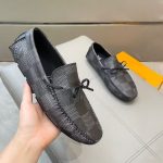 Louis Vuitton Men's Leather Shoes – Luxury Dress Oxfords & Loafers, Iconic LV Detailing, Handcrafted Elegance - 图片 7
