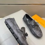 Louis Vuitton Men's Leather Shoes – Luxury Dress Oxfords & Loafers, Iconic LV Detailing, Handcrafted Elegance - 图片 5