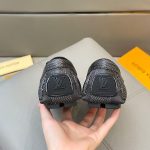 Louis Vuitton Men's Leather Shoes – Luxury Dress Oxfords & Loafers, Iconic LV Detailing, Handcrafted Elegance - 图片 4