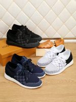 Louis Vuitton Sneakers – Luxury Designer Shoes, Premium Leather, Iconic LV Logo, Chunky Sole, Fashion Statement - 图片 4