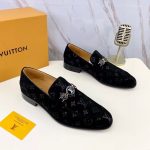 Louis Vuitton Men's Leather Shoes – Luxury Dress Oxfords & Loafers, Iconic LV Detailing, Handcrafted Elegance - 图片 8