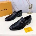 Louis Vuitton Men's Leather Shoes – Luxury Dress Oxfords & Loafers, Iconic LV Detailing, Handcrafted Elegance - 图片 8