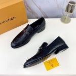 Louis Vuitton Men's Leather Shoes – Luxury Dress Oxfords & Loafers, Iconic LV Detailing, Handcrafted Elegance - 图片 7
