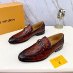 Louis Vuitton Men's Leather Shoes – Luxury Dress Oxfords & Loafers, Iconic LV Detailing, Handcrafted Elegance - 图片 5