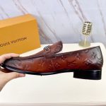 Louis Vuitton Men's Leather Shoes – Luxury Dress Oxfords & Loafers, Iconic LV Detailing, Handcrafted Elegance - 图片 3