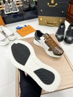 Louis Vuitton Men's Leather Shoes – Luxury Dress Oxfords & Loafers, Iconic LV Detailing, Handcrafted Elegance - 图片 4