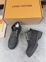 Louis Vuitton Boots for Men – Luxury Leather Chelsea & Hiking Style, Iconic LV Detailing, Handcrafted Design - 图片 5