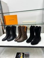 Louis Vuitton Boots for Men – Luxury Leather Chelsea & Hiking Style, Iconic LV Detailing, Handcrafted Design
