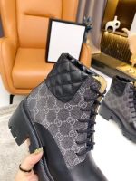 Gucci Classic Leather Boots – Iconic Detailing, Premium Craftsmanship, Timeless Design - 图片 3