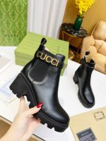 Gucci Classic Leather Boots – Iconic Detailing, Premium Craftsmanship, Timeless Design