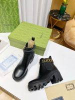 Gucci Classic Leather Boots – Iconic Detailing, Premium Craftsmanship, Timeless Design - 图片 7