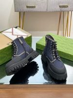 Gucci Classic Leather Boots – Iconic Detailing, Premium Craftsmanship, Timeless Design - 图片 5