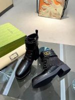 Gucci Classic Leather Boots – Iconic Detailing, Premium Craftsmanship, Timeless Design - 图片 6