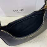 Celine Half Moon Bag – Iconic Crescent Shape, Smooth Leather, Designer Shoulder Bag with Gold-Tone Double C Clasp - 图片 2