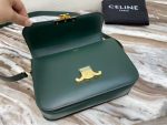 Celine Classic Box Clutch – Iconic Double C Clasp, Smooth Leather, Designer Mini Bag with Adjustable Strap - 图片 4