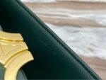 Celine Classic Box Clutch – Iconic Double C Clasp, Smooth Leather, Designer Mini Bag with Adjustable Strap - 图片 2