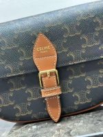 Celine Classic Monogram Belt Bag – Iconic Double C Pattern, Vintage-Inspired Silhouette, Designer Crossbody with Buckle Closure - 图片 3