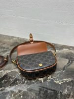 Celine Classic Monogram Belt Bag – Iconic Double C Pattern, Vintage-Inspired Silhouette, Designer Crossbody with Buckle Closure - 图片 2