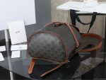 Celine Classic Monogram Backpack – Iconic Double C Pattern, Durable Canvas, Designer Everyday Backpack with Adjustable Straps - 图片 6