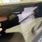 Fendi-Style Mini Camera Bag – Iconic Zucca FF Monogram Print, Brown Leather Trim, Gold-Tone Lock Clasp with Adjustable Strap - 图片 3