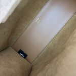 Fendi-Style Logo Tote Bag – Brown Leather with Bold "FENDI ROMA" Print, Tortoiseshell Handle & Detachable Shoulder Strap - 图片 2